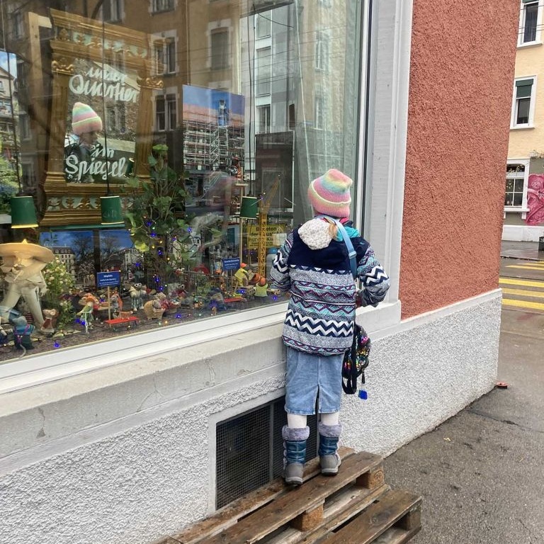 Die Ausstellung «Unser Quartier» weckt besonders bei Kindern Interesse
