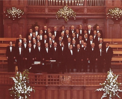 Männerchor Wiedikon in der Kirche St. Jakob, 1992