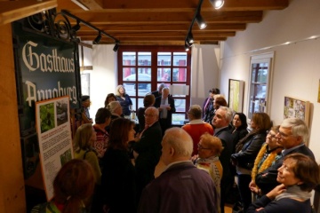 Volles Haus bei der ersten Vernissage vom 5. Oktober 2019