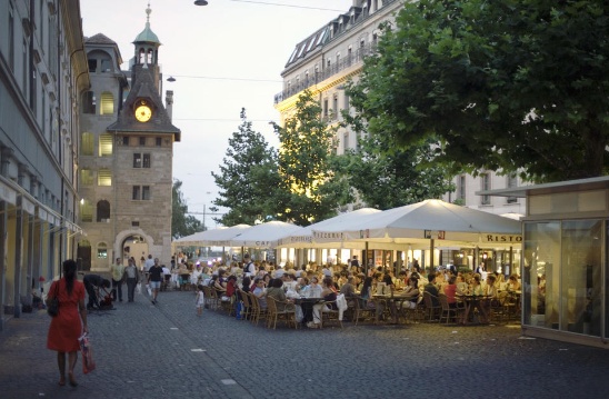 Mediterrane Szene in Zürich: vorerst nur im Versuchsbetrieb