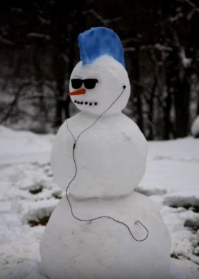 Illustration zur Geschichte «De Schneehmah mit de chrumme Nase» 