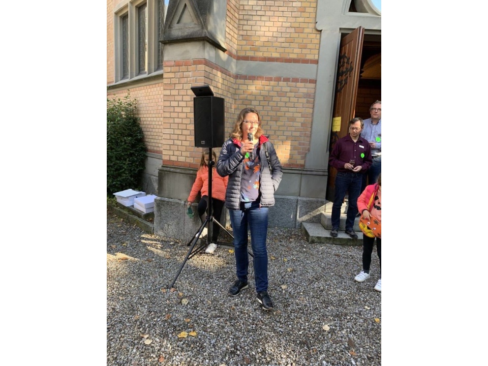 Grusswort von Esther Pfister vom Vorstand des Quartiervereins Wiedikon