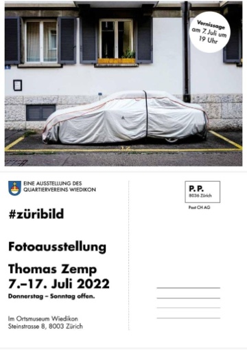 Einladung des Quartiervereins Wiedikon