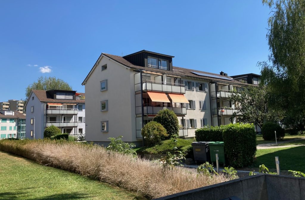 . . . sowie Im Heuried 54, 58 und 62 weichen ab 2025 einem Neubau