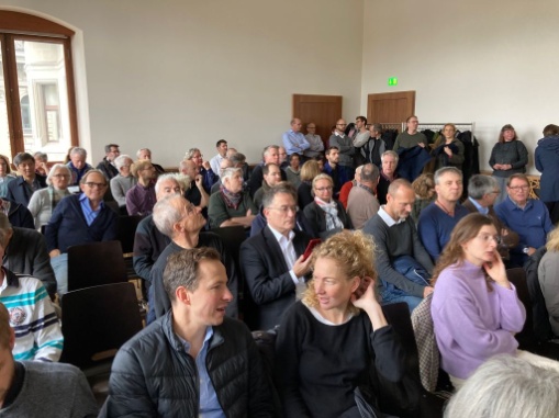 Gutbesuchte Veranstaltung «Statistik um 12» vom 22. November im Stadthaus