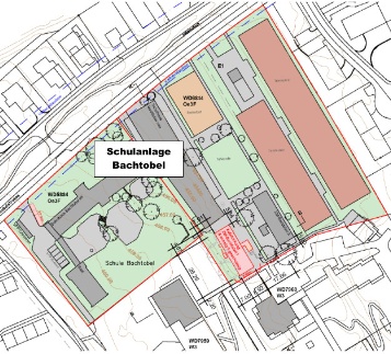 Schulanlage Bachtobel an der Bachtobelstrasse, 8045 Zürich-Wiedikon