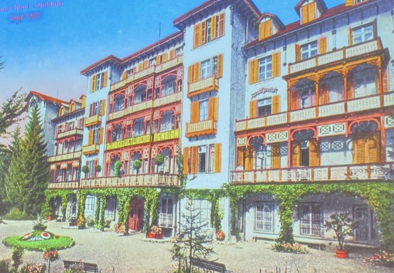 Das Grandhotel Fürst auf dem Uetliberg, Aufnahme 1923