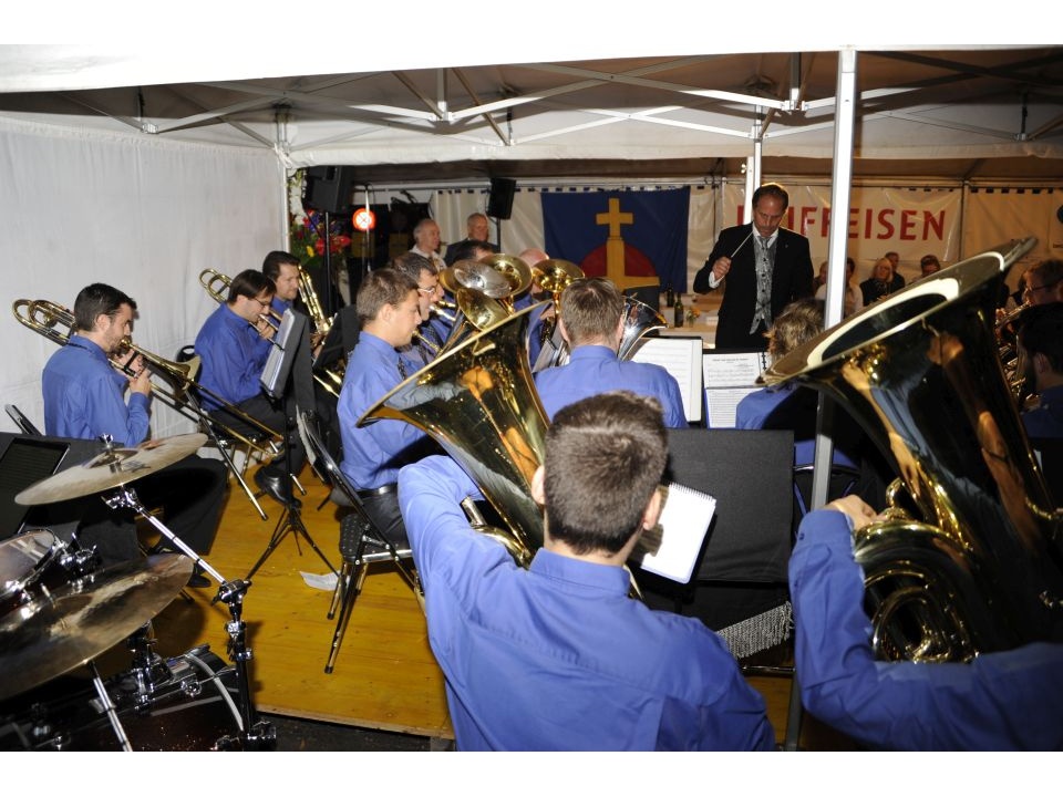 Und heavy metal mit der Brass Band Zürich...