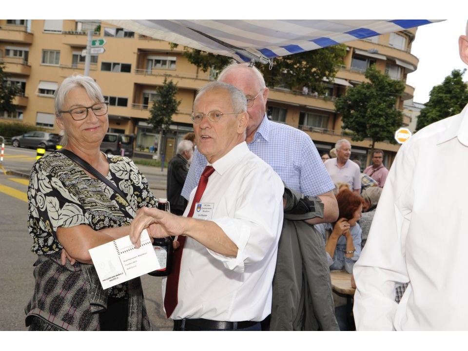 Quartiervereins-Präsident wirbt um ein neues Mitglied