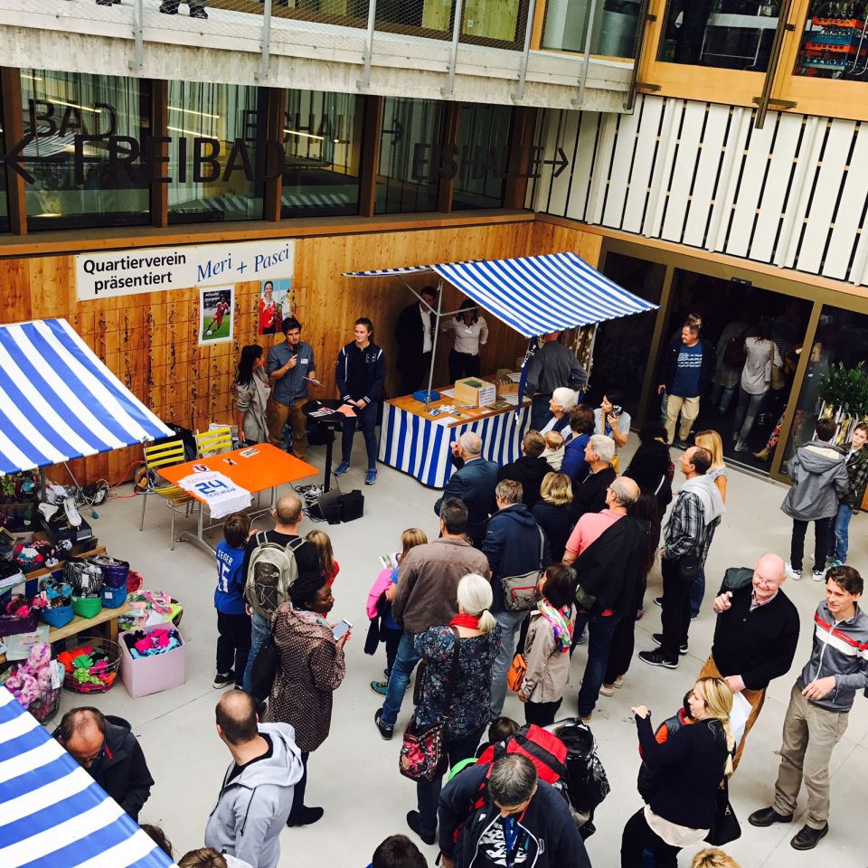 Stand des Quartiervereins Stand des Quartiervereins