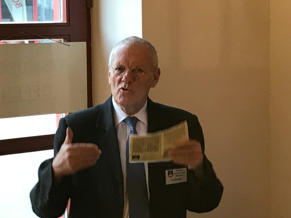 Begrüssung durch den Präsidenten des Quartiervereins Urs Rauber