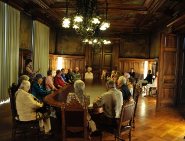 Der Gotthardsaal ist der Prunksaal des Bundesgerichts